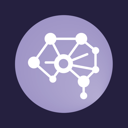 Vivuscoin logo on a dark aubergine square